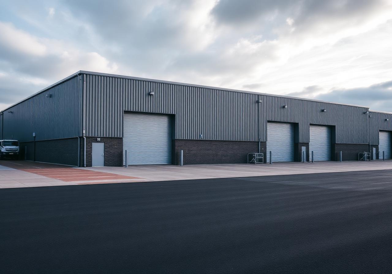 Industrial unit refurbishment, Thorne